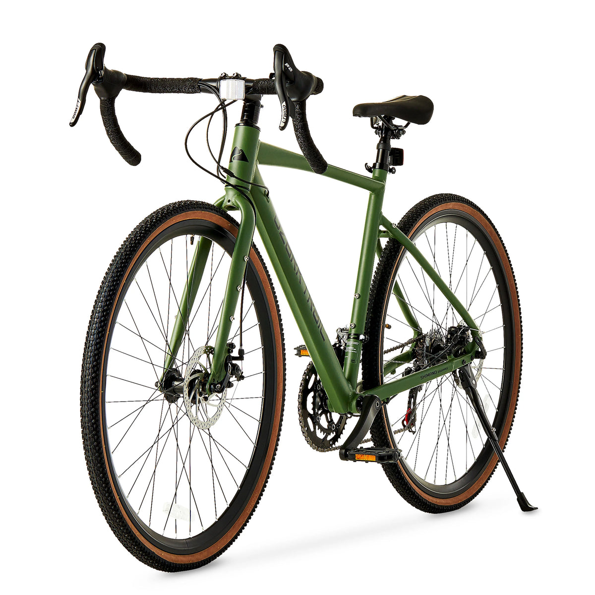 2026 New700c Ozark Trail G.1 Explorer Drop Bar Gravel Bike, Medium Frame, Fits Riders 5'5" - 5'10", Green, Adult
