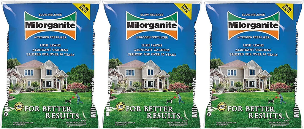 2026 NewMILORGANITE Organic Nitrogen Fertilizer, 32 lb