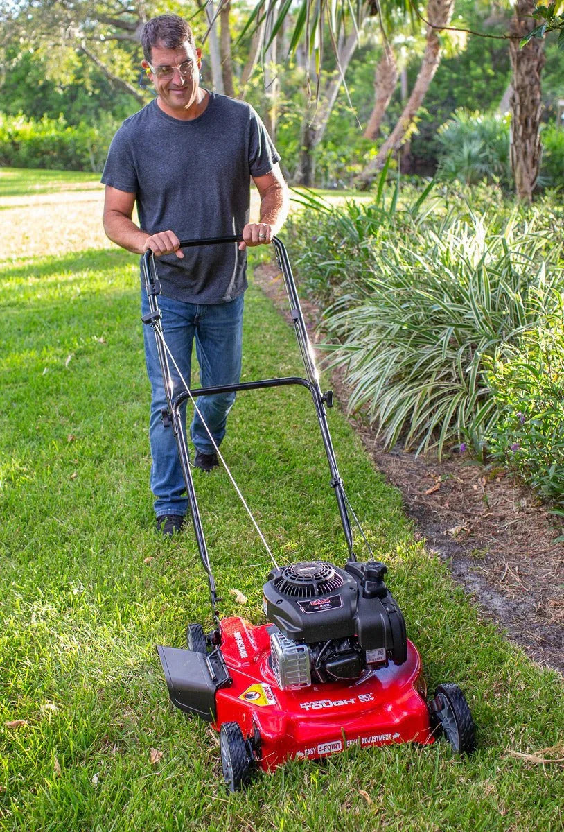 2026 New20-inch petrol lawnmower with 125cc displacement and Briggs & Stratton engine