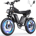2026 NewElectric bike Q20, 2000W, 52V, 30-180 miles, all-terrain fat bike for adults