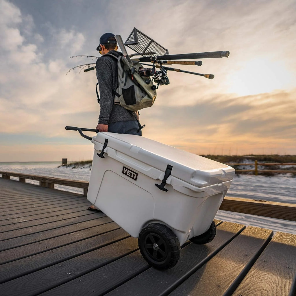2026 NewYETI Tundra Haul Cooler Box with Wheels, Navy Blue