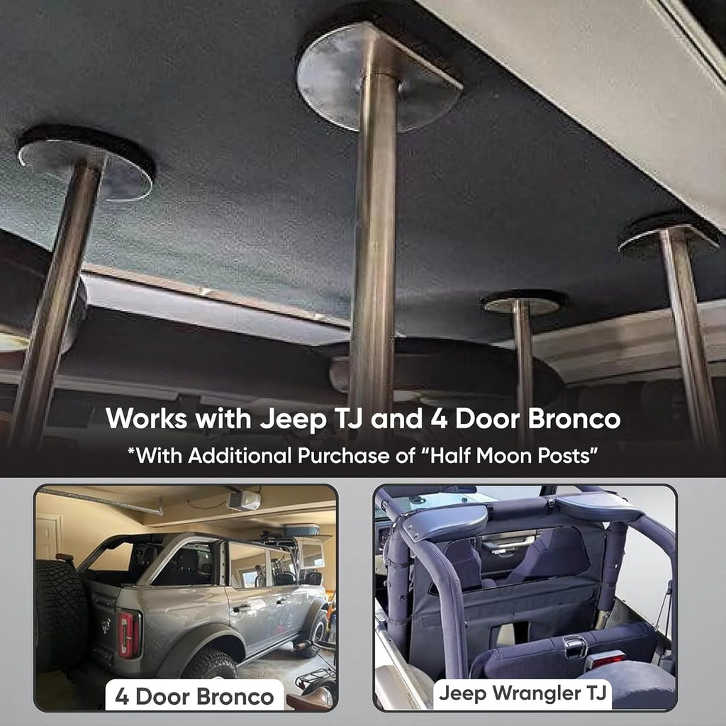 2026 NewHardtop removal jack for Jeep Wrangler, one-person system