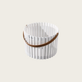 Small Round Handheld Plastic Basket