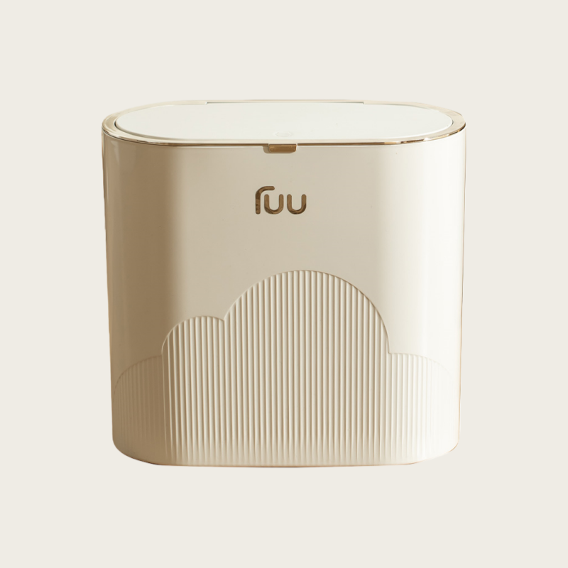 Oval Plastic Trash Can – 12L