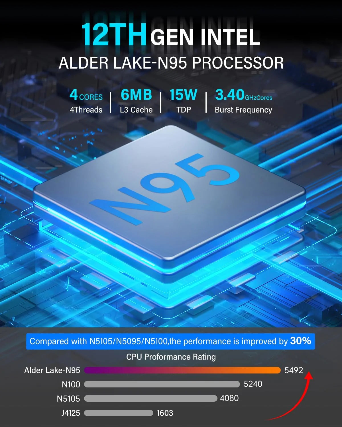 2026 NewKAMRUI GK3Plus Mini PC, 16GB RAM, 512GB M.2 SSD Mini Computer