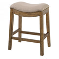 2026 NewNew Ridge Home Goods 26" Saddle Wood Counter Height Stool Weathered Natural