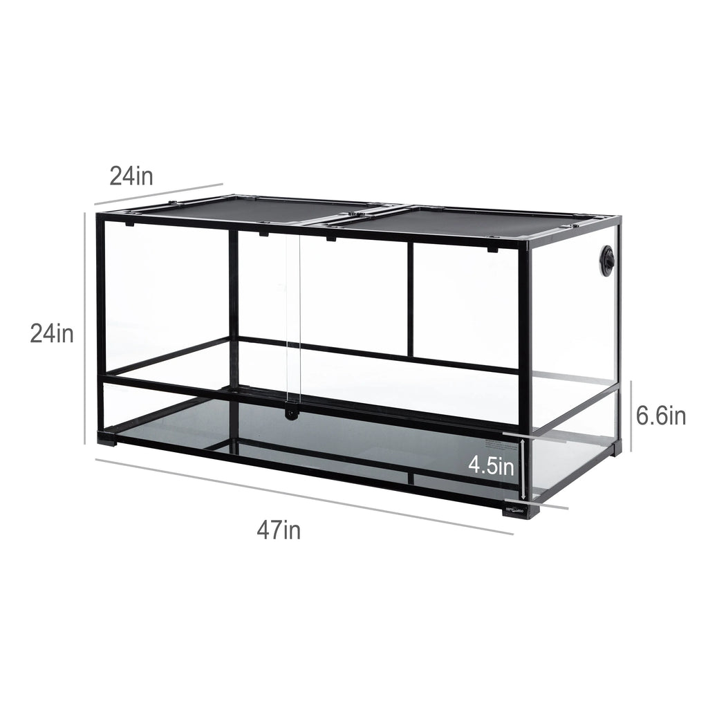 2026 NewREPTIZOO 120-Gallon Extra Large Reptile Terrarium