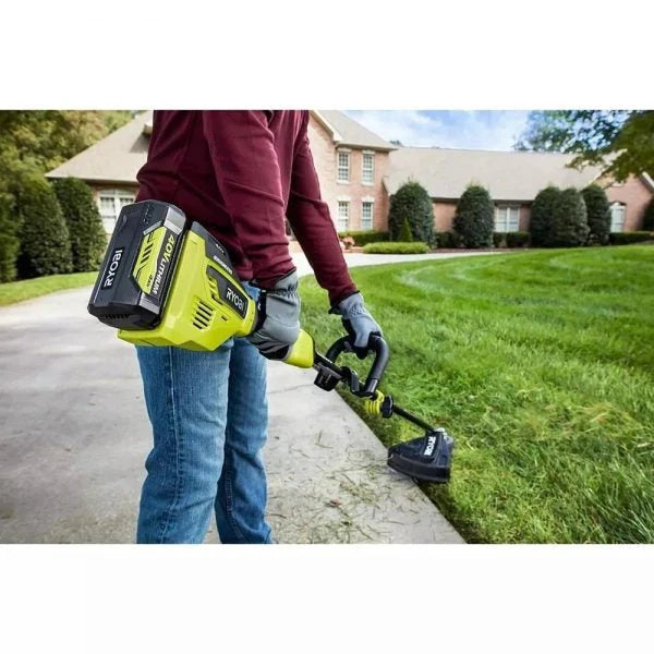 2026 New2025 40V Brushless 20-inch Self-Propelled Hand Lawn Mower, Grass Trimmer and Leaf Blower with (2) Batteries and (2) Chargers