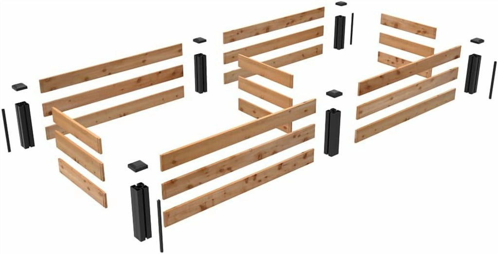2026 NewOutdoor Essentials Haven 2 ft. x 8 ft. Natural Cedar Raised Garden Bed