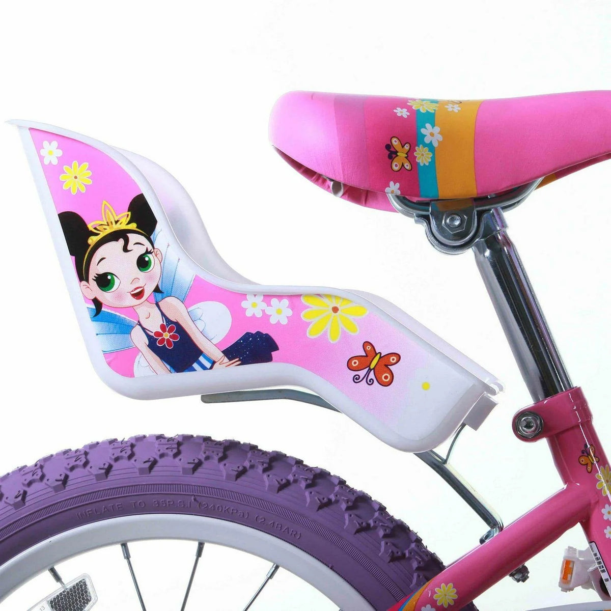2026 NewTitan 16 In. Flower Princess Girls BMX Bike