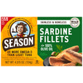 2026 NewSeason Sardine Fillets In 100% Olive Oil, Wild Caught, Skinless & Boneless, 4.375 oz, 6-Count