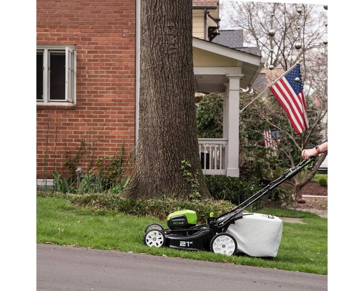 2026 New80V Battery-Powered Lawn Mower, 53 cm (21 inch), Self-Propelled, Brushless | Greenworks