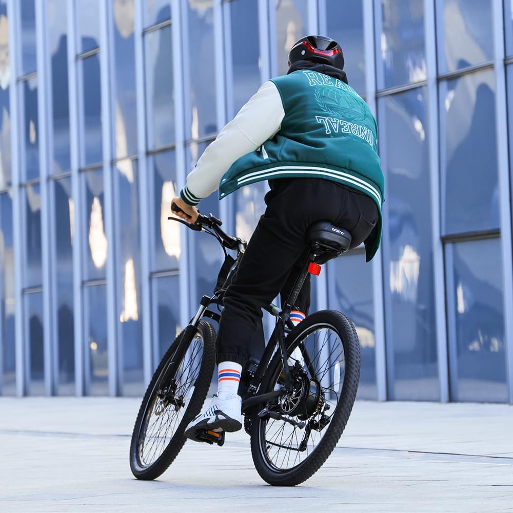 2026 Bicicleta eléctrica todoterreno para adultos Oraimo Monster 100 – Motor BAFANG 350W (pico 500W)