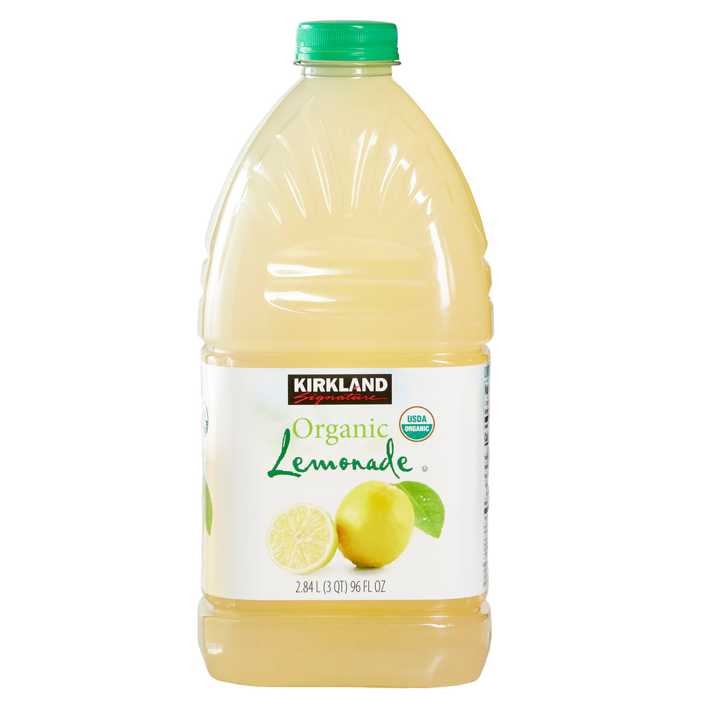 2026 NewKirkland Signature, Organic Lemonade, 96 fl oz, 2-count