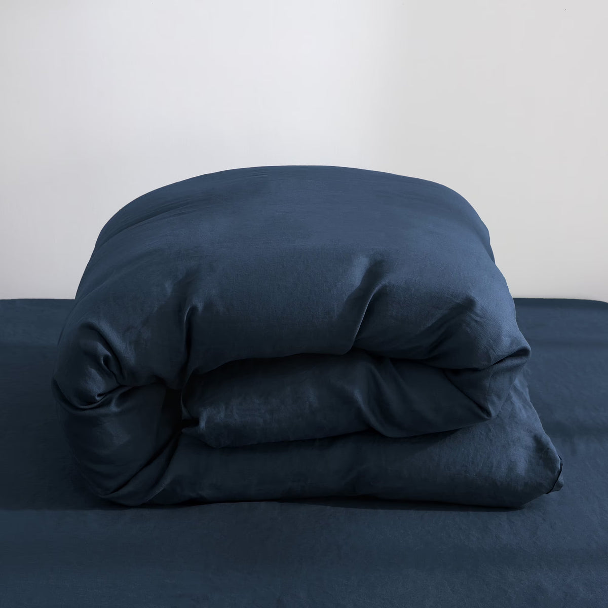 2026 New100% Pure Linen Duvet Cover with Button Closure and Corner Ties Soft & Breathable - Natural Full/Queen