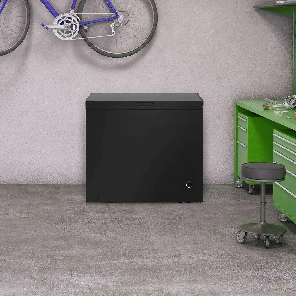 2026 NewArctic King 7.0 cubic foot chest freezer in black