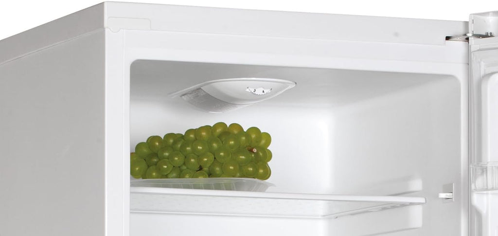 2026 Candy CCG1S 518EW - Frigorífico Combi, Ancho 55cm, Altura 1,80m, 252L, Cajón Verdulero, Control Mecánico de la temperatura, Iluminación LED, Puerta Reversible, 41DB, Blanco
