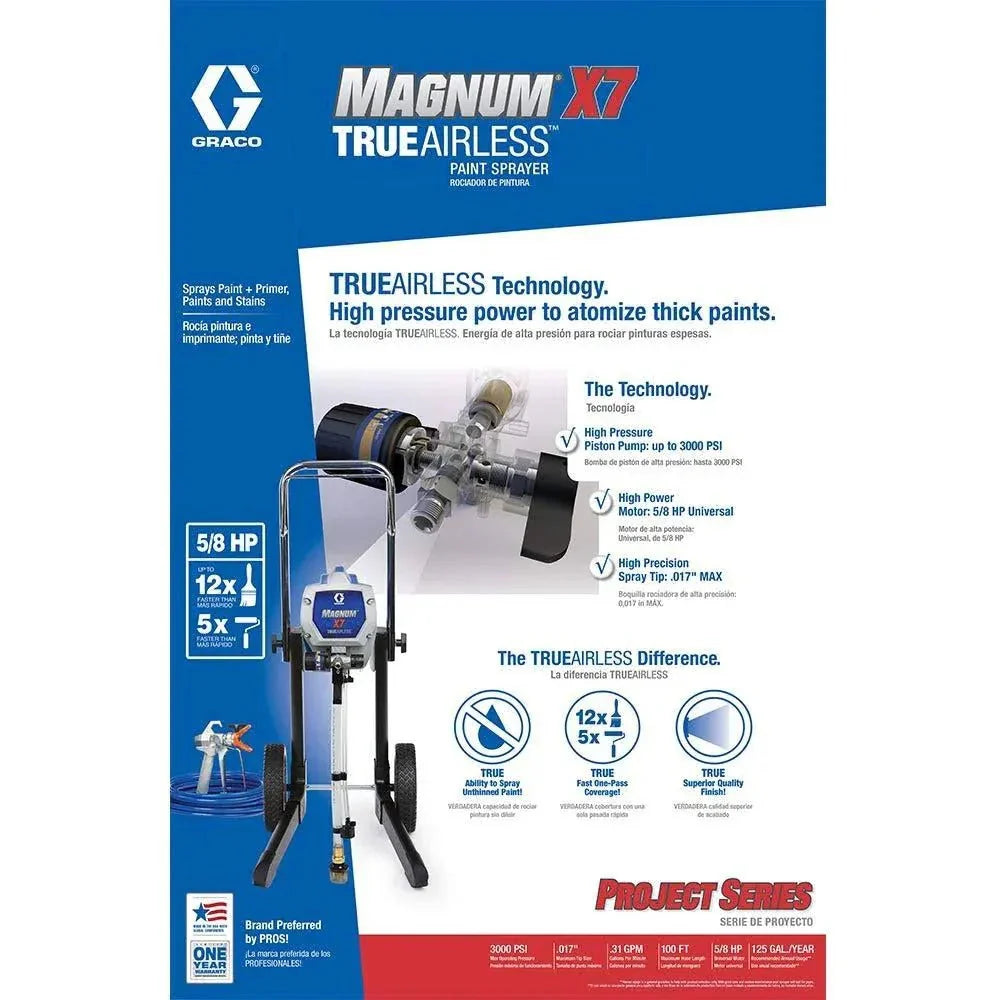 2026 NewGraco 262805 Magnum X7 Paint Sprayer