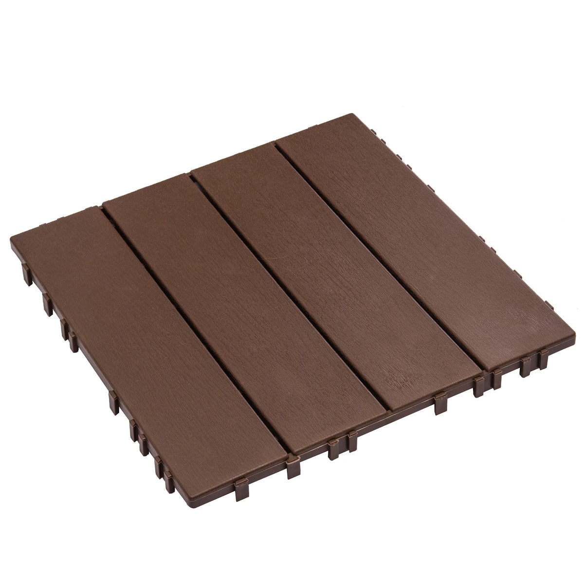 2026 New76-Pack Plastic Interlocking Deck Tiles - 68.80 Sq.Ft Outdoor Plastic Flooring Super Durable & Waterproof All-Weather Indoor/Outdoor