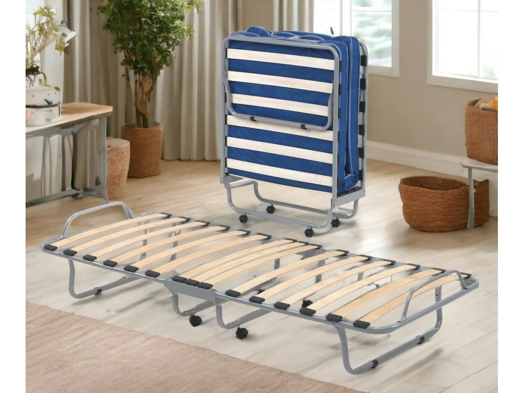 2026 Casadekoart - Cama plegable Casadekoart con colchón de 80x190 cm incluido bt6250521 LW7680007