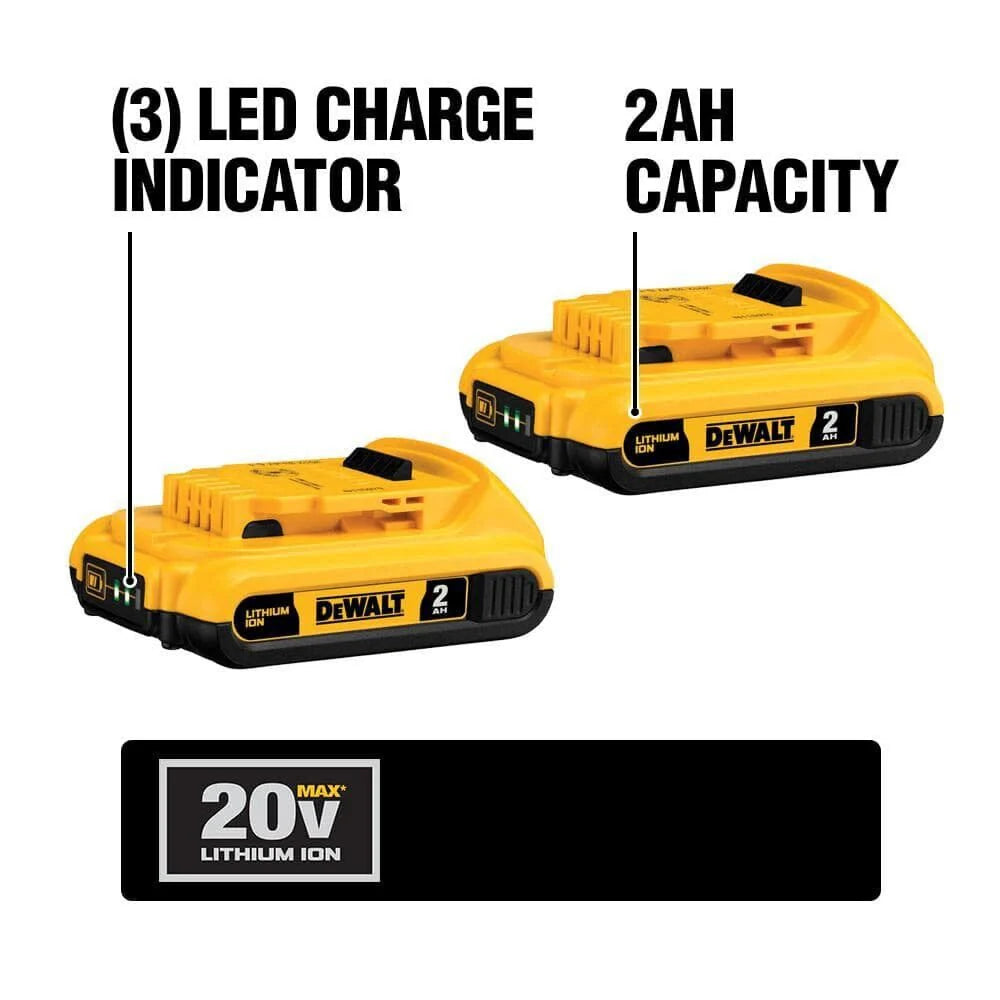 2026 New2025 DEWALT 20V MAX 10-piece tool combination set DCK1020D2 by DEWALT