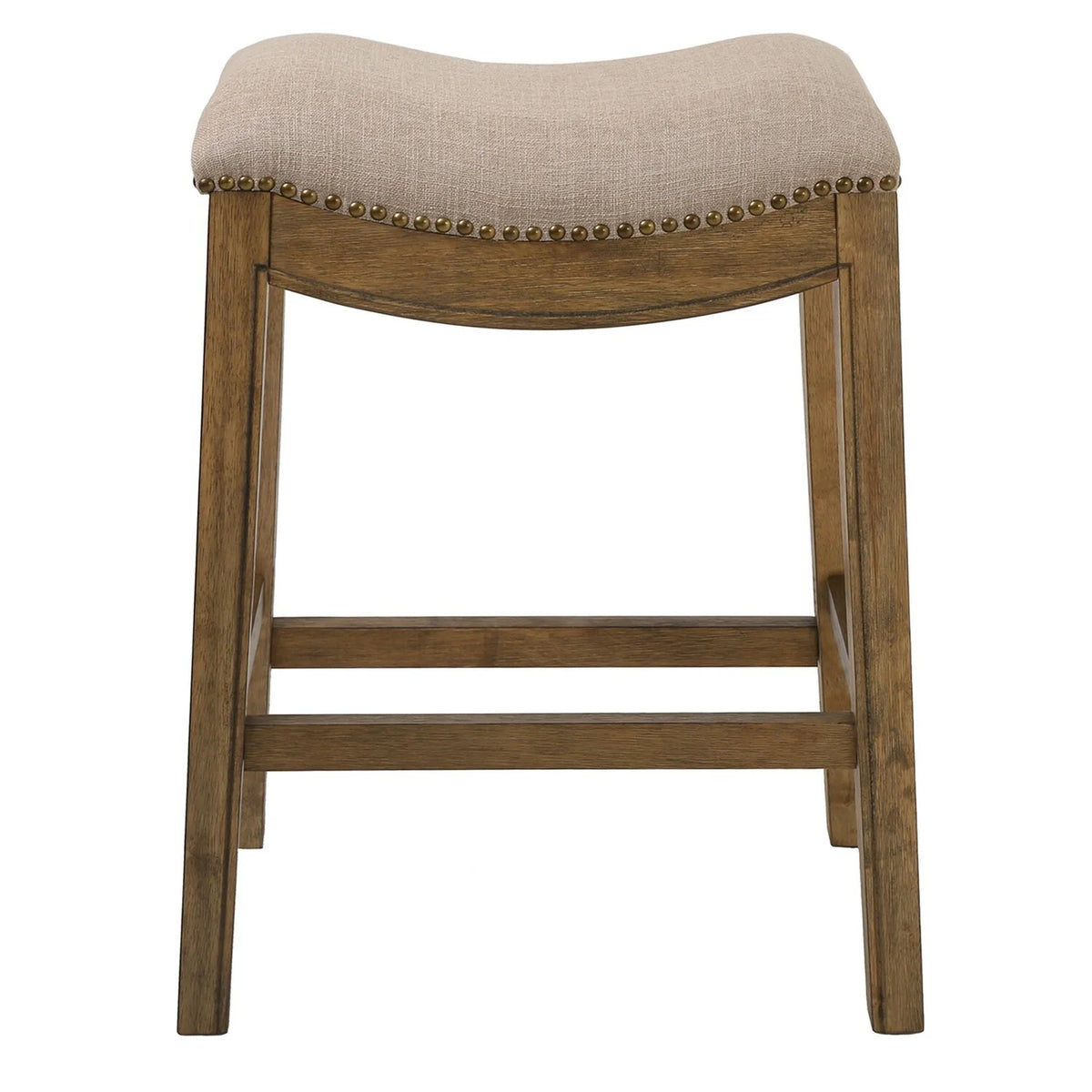 2026 NewNew Ridge Home Goods 26" Saddle Wood Counter Height Stool Weathered Natural