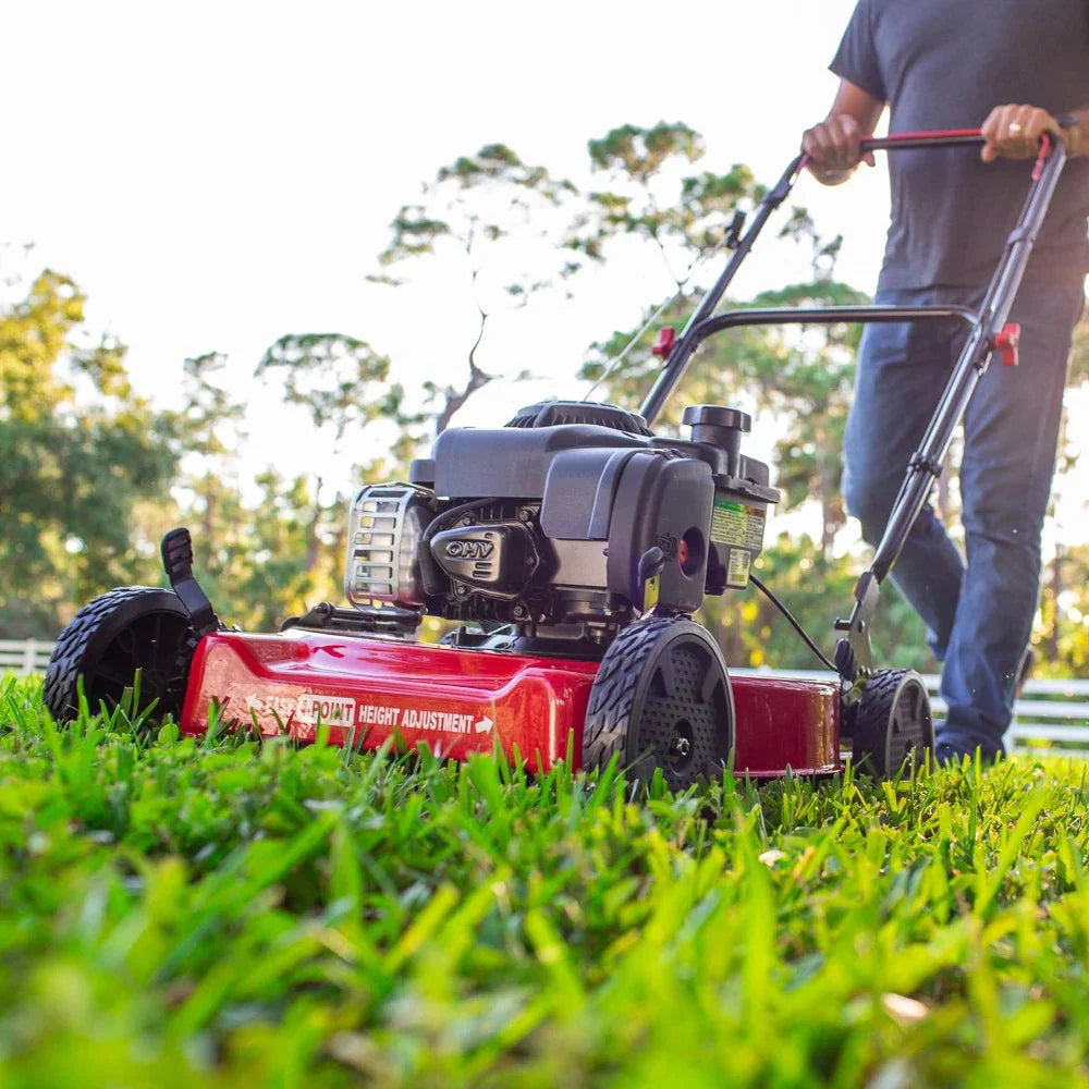2026 New20-inch petrol lawnmower with 125cc displacement and Briggs & Stratton engine