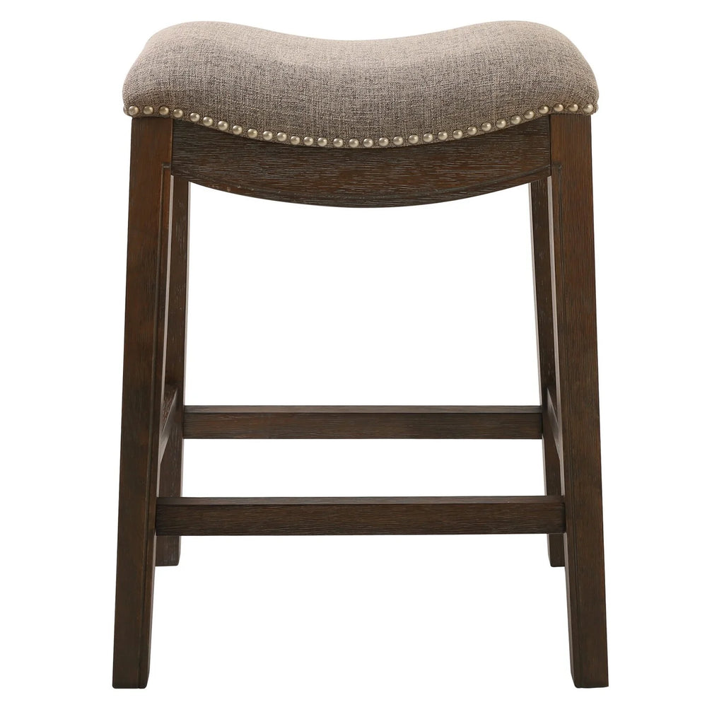 2026 NewNew Ridge Home Goods 26" Saddle Wood Counter Height Stool Weathered Natural