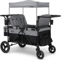 2026 NewJeep Wrangler Deluxe 4-seater stroller by Delta Children Premium Quad stroller