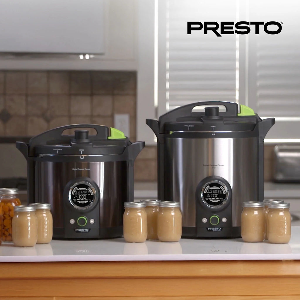 2026 NewPresto Precise 02152 17 Qt Stainless Steel Electric Pressure Canner, Silver