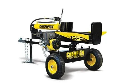 2026 NewChampion Power Equipment-100251 25-ton petrol log splitter with horizontal/vertical splitting wedge and automatic return