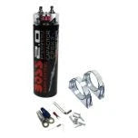 2026 New12-inch car subwoofer with 1200W and 1100W amplifier including kit and capacitor
