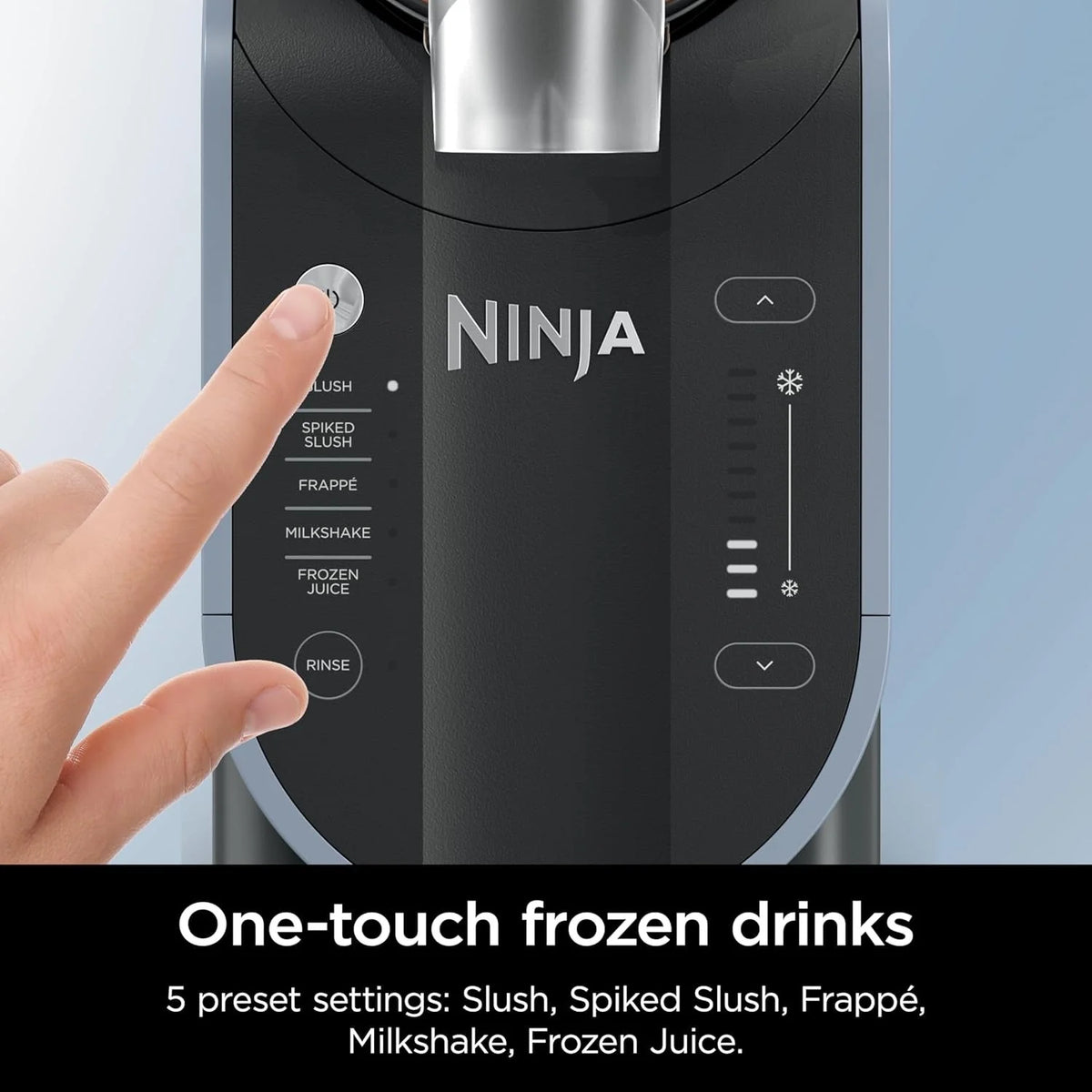 2026 NewNinja Slush Ice Machine, 2.6 l, 5 presets, Black