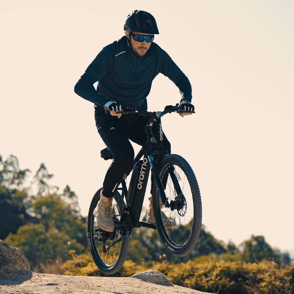 2026 Bicicleta eléctrica todoterreno para adultos Oraimo Monster 100 – Motor BAFANG 350W (pico 500W)