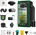 2026 NewVIVOSUN GIY Smart Grow Tent System 2x2, WiFi-Integrated Grow Tent Kit, with Automate Ventilation and Circulation, Schedule Full Spectrum 100W LED Grow Light, and GrowHub E42A Controller