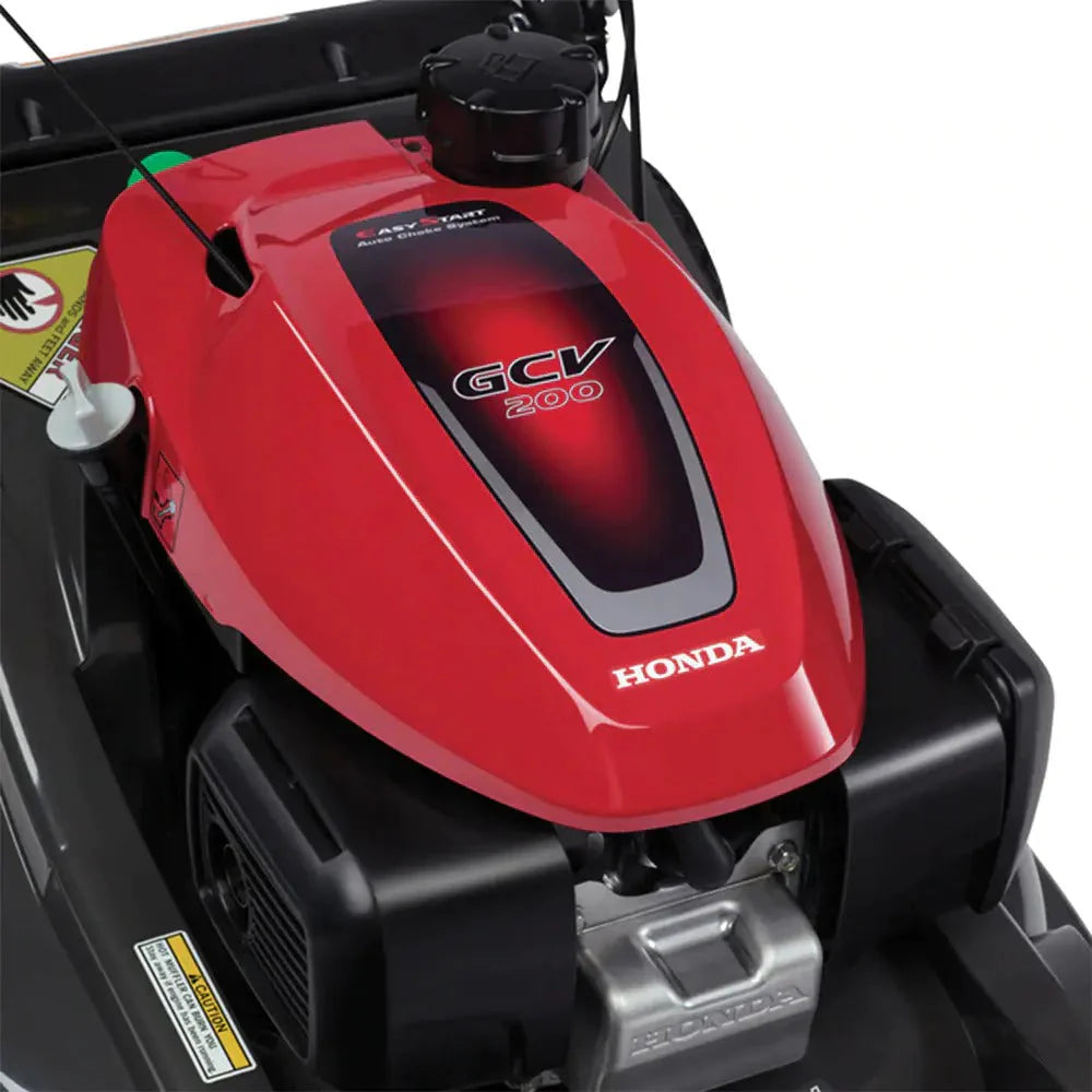 2026 NewHonda 21-inch Nexite self-propelled mower deck – Versamow 4-in-1 system – hydrostatic drive – electric starter – GCV200 engine with Roto-Stop