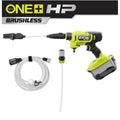 2026 NewRyobi ONE+ HP 600 PSI at 0.7 GPM 18V Cordless Electric Cold water Power Cleaner, 20 ft. Siphon Hose