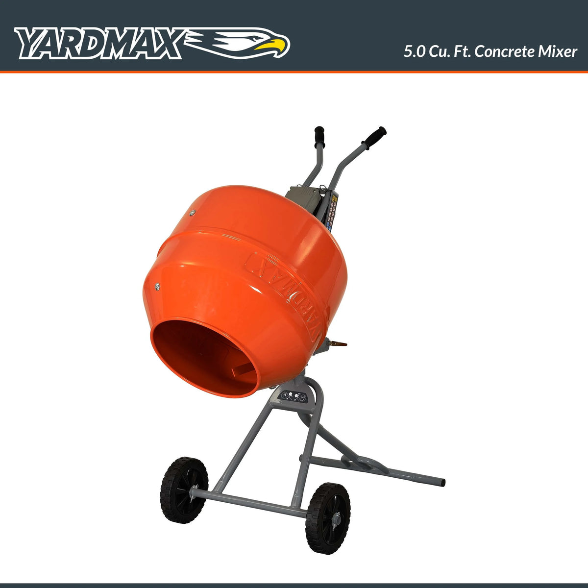 2026 NewYARDMAX YM0146 5.0 cu ft CONCRETE MIXER