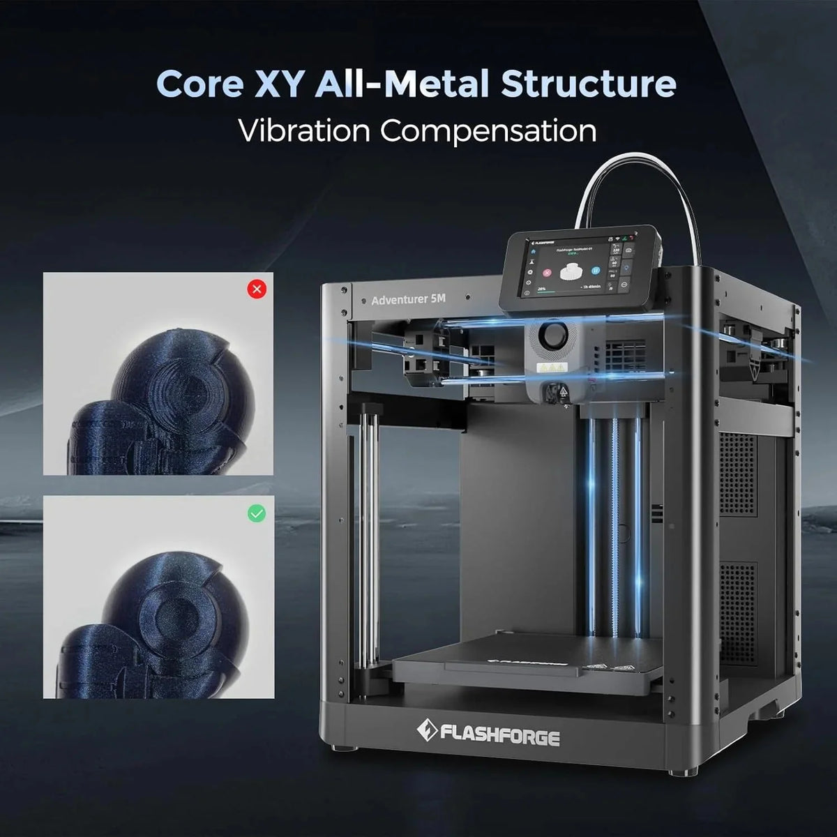 2026 NewAdventurer 5M 3D printer with fully automatic leveling