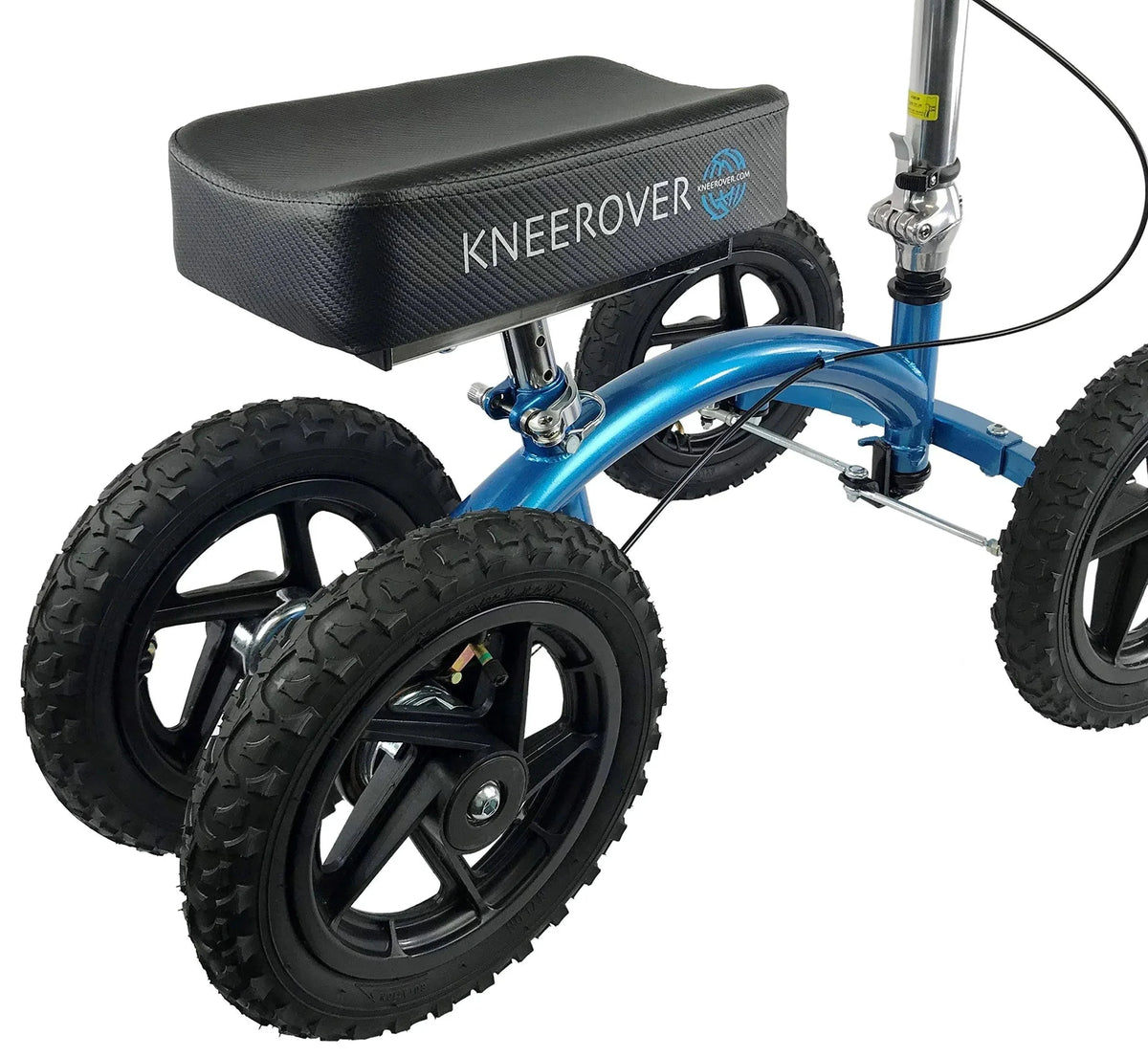 2026 NewNew KneeRover Quad All Terrain Knee Walker in Metallic Blue