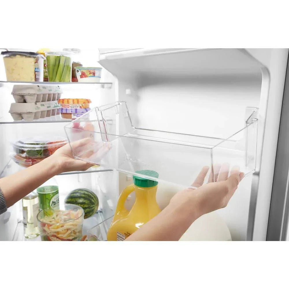 2026 New36-inch wide side-by-side refrigerator – 24 cubic feet stainless steel