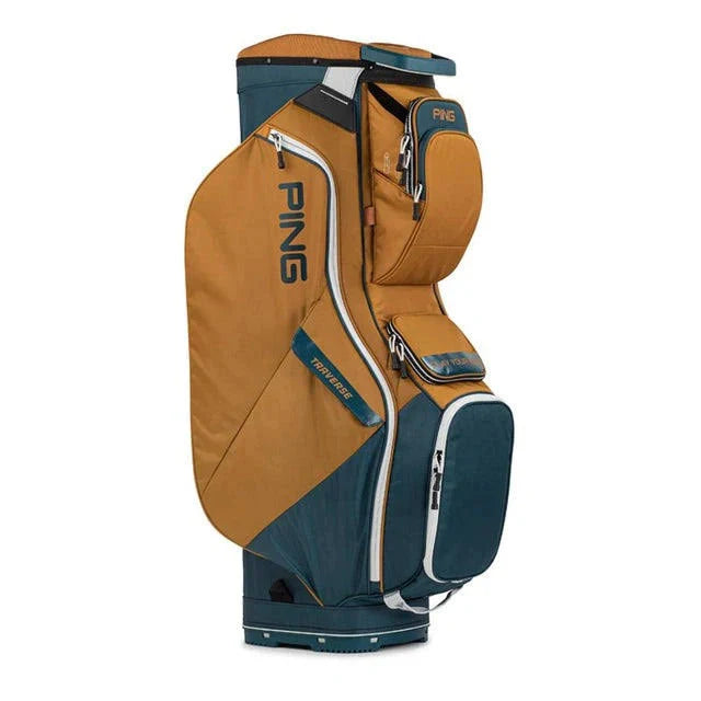 2026 NewPing Traverse Cart Bag - Black White