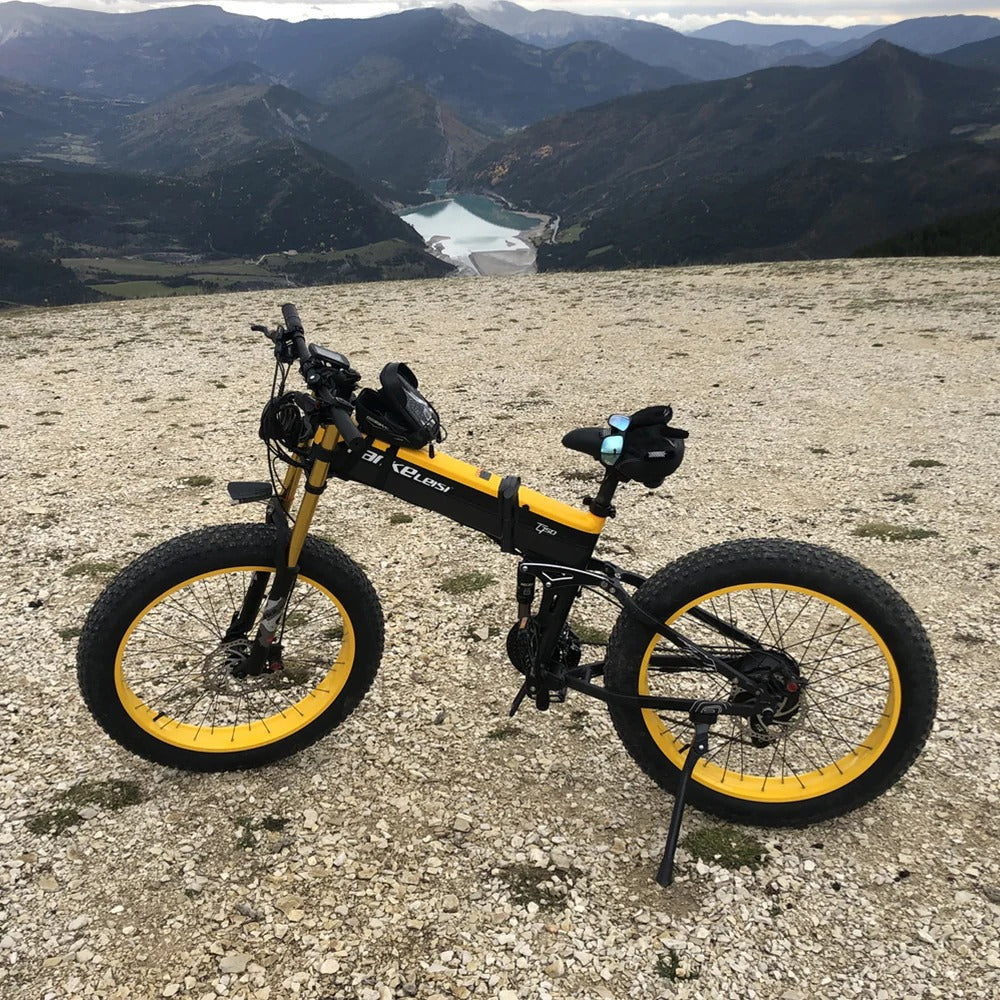 2026 NewLankeleisi XT750 Plus 1000W 26" Fatbike Dual Crown Fork Foldable E-Mountain Bike 17.5Ah