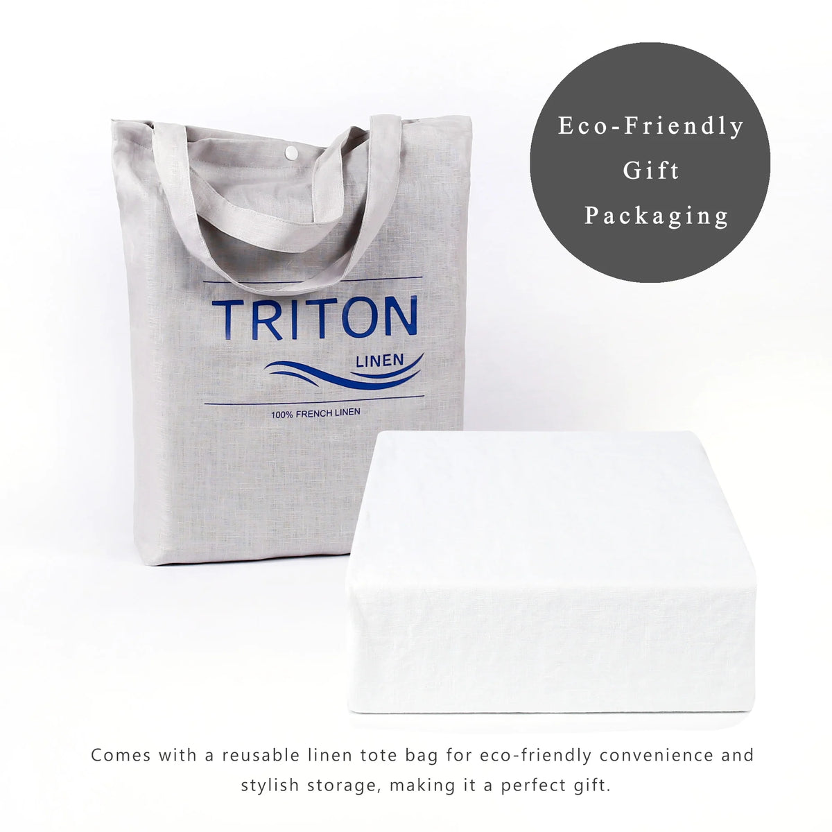 2026 New100% Pure Linen Duvet Cover with Button Closure and Corner Ties Soft & Breathable - Natural Full/Queen