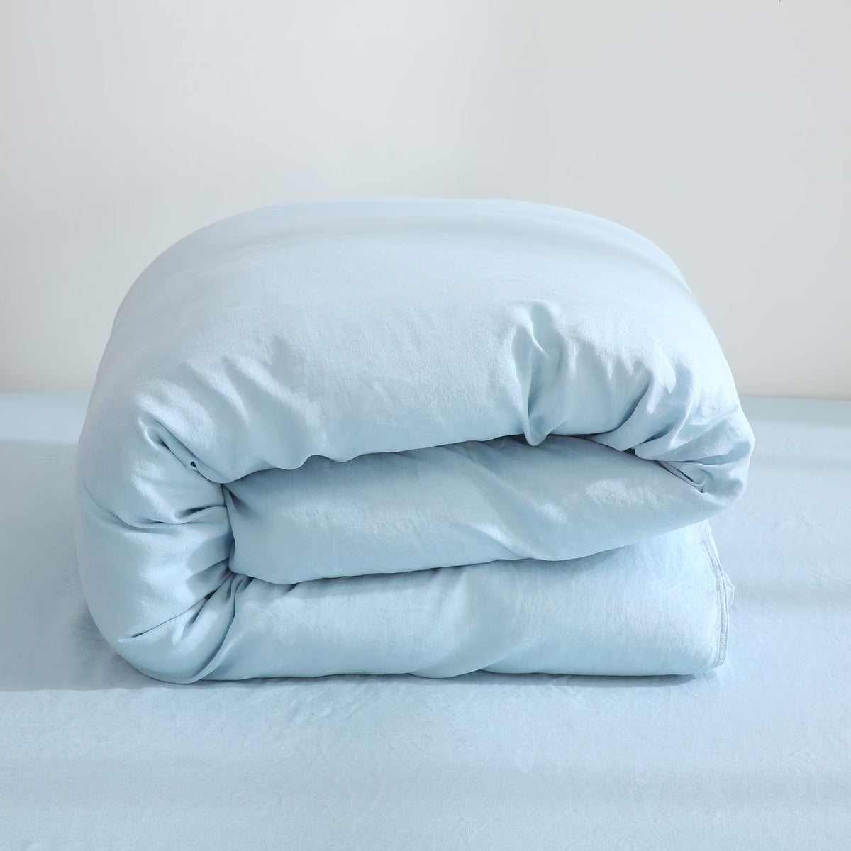 2026 New100% Pure Linen Duvet Cover with Button Closure and Corner Ties Soft & Breathable - Natural Full/Queen