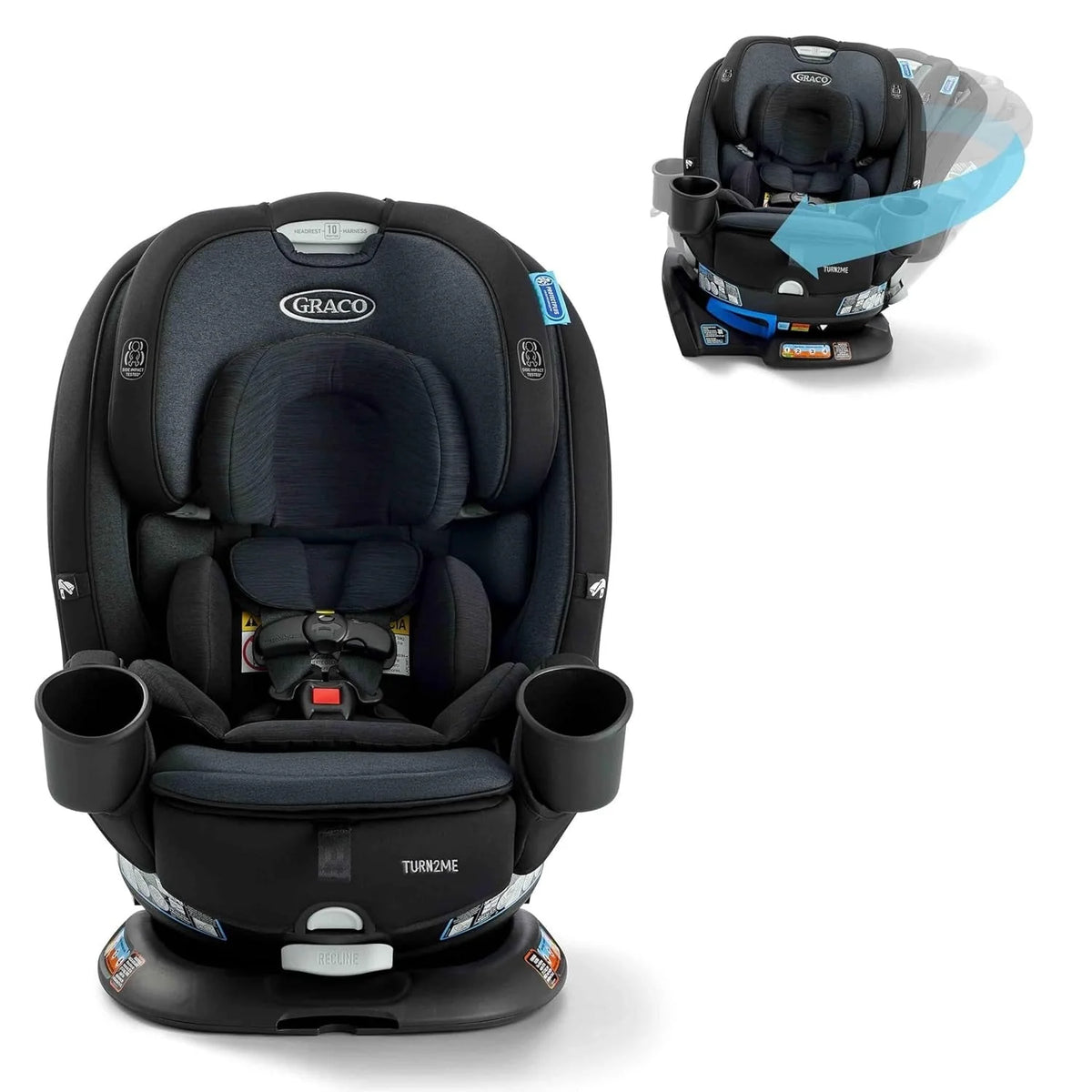 2026 NewGraco Turn2Me 3-in-1 rotating child car seat, Cambridge