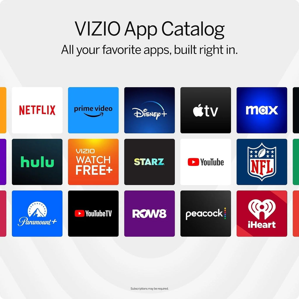2026 NewVIZIO 50′′ 4K HDR Smart TV, Dolby Vision HDR/HDR10+, WiFi 6 – (Refurbished)
