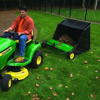 2026 NewJohn Deere 42″ trailed lawn sweeper, 24 cubic foot capacity, adjustable brushes