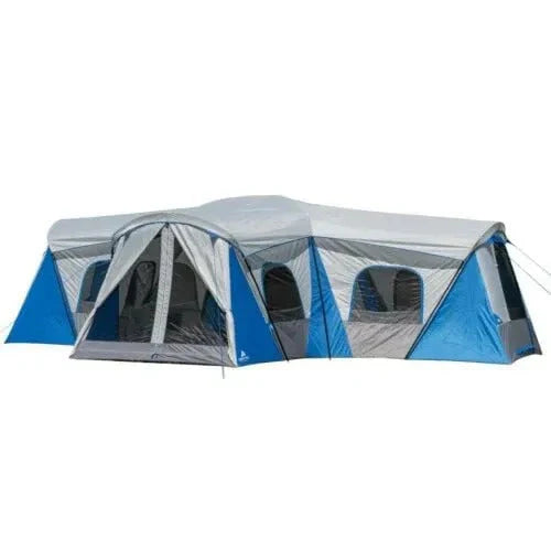 2026 NewFamily cabin tent for 16 people with 3 rooms and 3 entrances