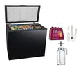 2026 NewArctic King 7.0 cubic foot chest freezer in black
